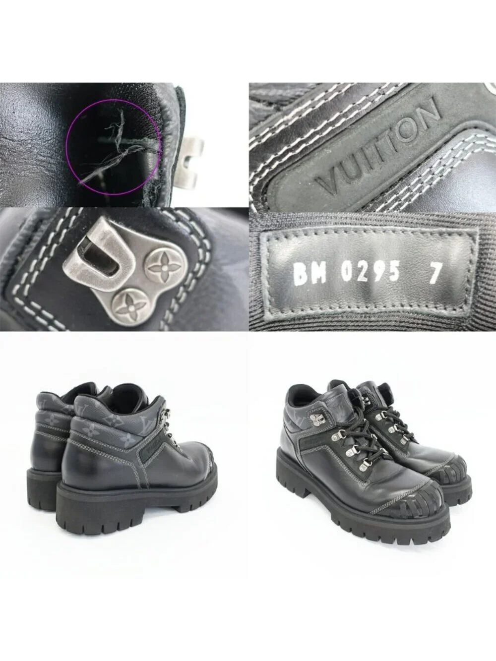 Louis Vuitton LV Remix Ankle Boots Shoes 7